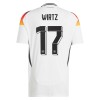 Original Fußballtrikot Deutschland Wirtz 17 Heimtrikot EURO 2024 Für Herren